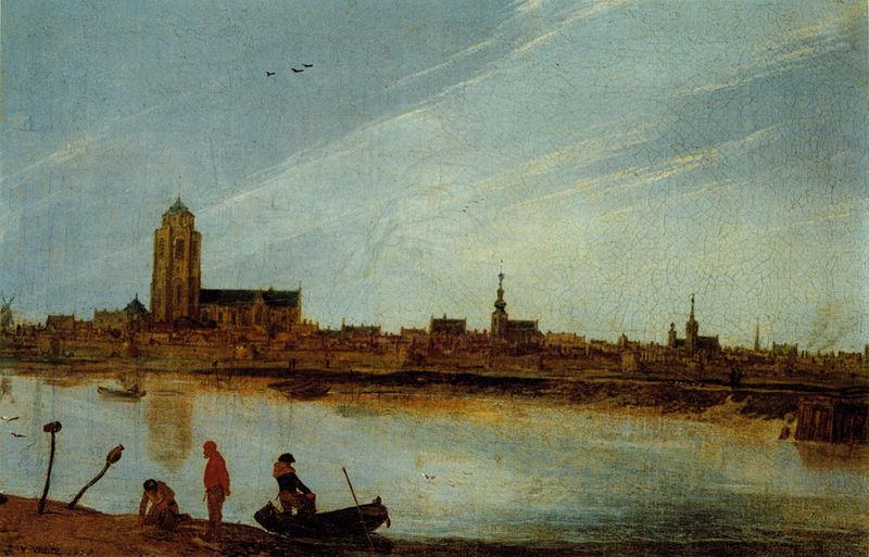 Esaias Van de Velde Ansicht von Zierikzee oil painting image